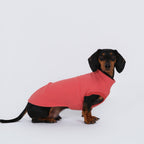 The Long Dog Fleece - Pinkish Orange
