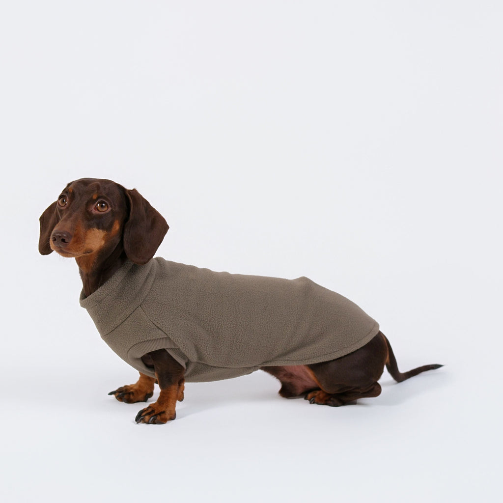 The Long Dog Fleece - Sage Grey