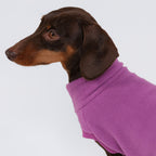 The Long Dog Fleece - Plum