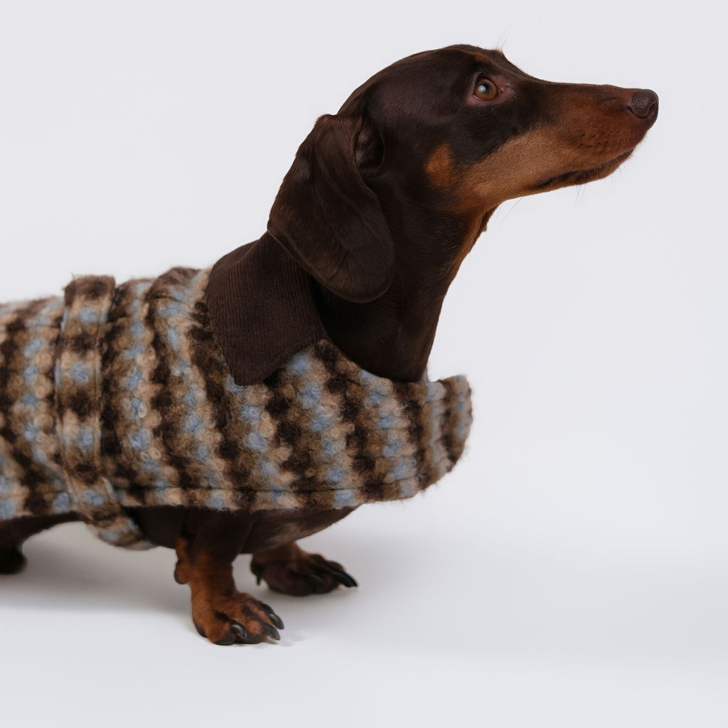 The Highland Coat- Storm Tweed